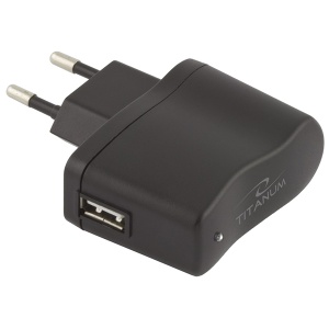 Punjač za telefon i tablet TITANUM USB 5V/1000mA TZ108