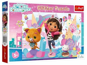Puzzle 100 delova Gabby's dollhouse