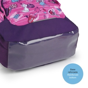 Ranac školski ergonomski 32x44x18 cm 21l-0,56 kg Sticker - Img 5