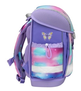 Ranac za školu Belmil Classy 403-13 Heart of the Rainbow 32x19x36cm - Img 2