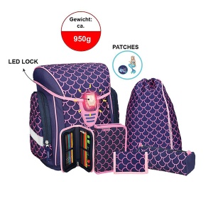 Ranac za školu Spirit LED kopča Set TTS 407044