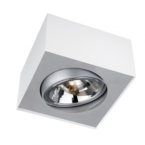 Reflektor Bloq plate/spiral bela Philips 57000/31/LI