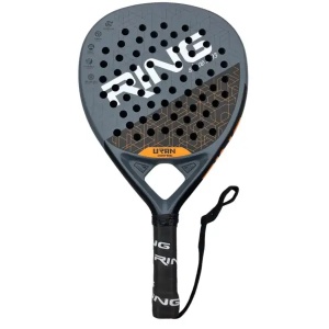 Reket za padel 1 sloj fibera i 2 sloja carbona plus Ring 12K-RX PAD URAN