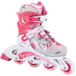 Roleri PW-116AE-G1 roze L vel 38-41 3090132