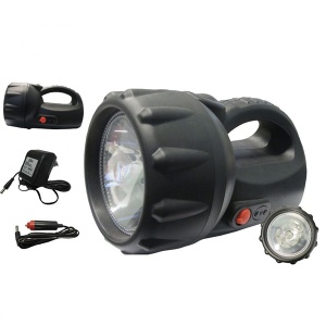 Ručna lampa punjiva Elit sa 8 LED dioda i halogenom sijalicom EL8039
