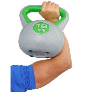 Rusko zvono Kettlebell 16 kg plastično Ring RX DB2819-16 - Img 2