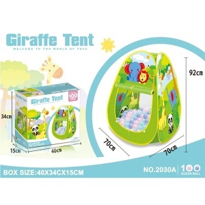 Šator sa lopticama Žirafa baby 40x15x34cm 45014