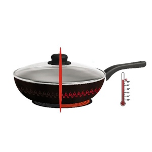 Šerpica Thermosystem sa staklenim poklopcem Ravelli RAV9-1431-24