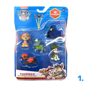 Set 5 figura Patrolne šape 1034861
