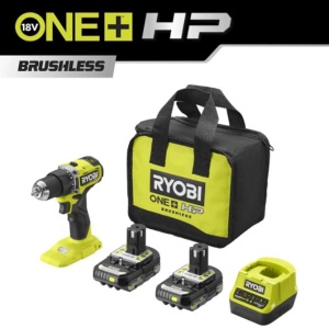Set akumulatorske udarne bušilice sa dve baterije i punjačem Ryobi RDD18C-220S