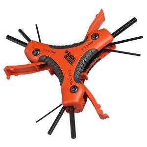 Set imbus ključeva 9 kom Black+Decker BDHT0-71628
