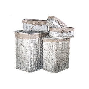 Set korpi od pletenog pruća 9020040