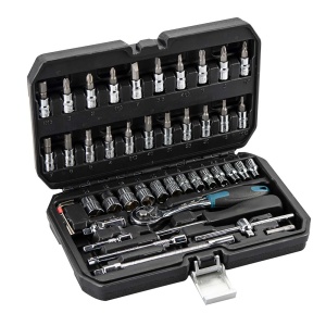 Set nasadnih ključeva u kutiji 1/4" 46 kom Bormann BHT5100
