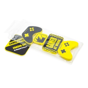 Set od 4 gumice za brisanje Gamer at Work