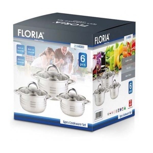 Set šerpi 6 kom Floria Zilan ZLN4083 - Img 2