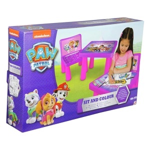 Set sto sa stolicom za crtanje Patrolne Šape Paw Patrol 47233 - Img 2