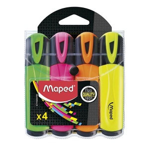 Set text marker Maped Fluo Peps m742547