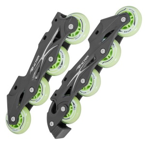Set točkića za rolere zelena 3083009