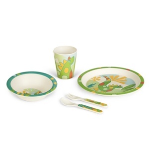 Set za hranjenje dece Dino 5/1 BigBamBoo BB101-2 - Img 2