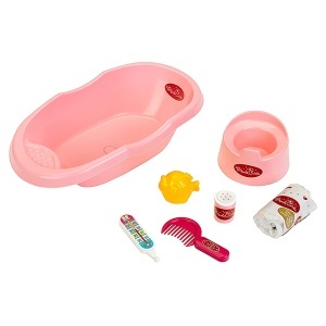 Set za kupanje lutke Baby Coralie 016478