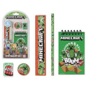 Set za pisanje 5 elemenata Minecraft 1045010 - Img 2