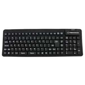 SILIKONSKA USB tastatura ESPERANZA BLACK EK126K - Img 2