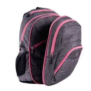 Školski ranac 2u1 Teens Pink Gray Cationic Pulse 121547 - Img 2