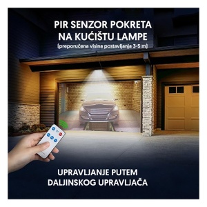 Solarni led reflektor sa PIR senzorom 30W 6000K LRFSL03 - Img 4