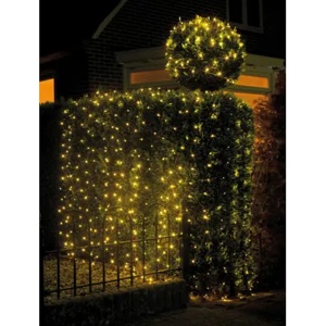 Spoljašnja novogodišnja LED svetleća mreža 100x130cm Toplo bela Lumineo Icicle 494871 - Img 4