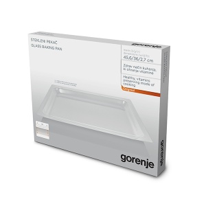 Stakleni pleh za pečenje AC022 Gorenje 242137 - Img 3