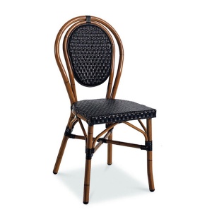 Stolica Paris 7 moka tamni bambus 222052