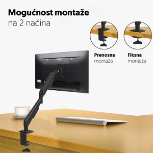 Stoni nosač za monitor 17-32in Prosto MH311 - Img 3
