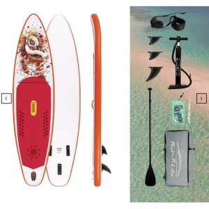 SUP daska na naduvavanje FunWater Feath-R-Lite Dragon Edition FW33A 335x82x15cm - Img 3