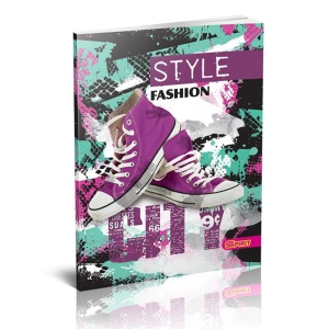 Sveska Fashion Style Ljubičaste Starke A4 format Meki povez Spirit
