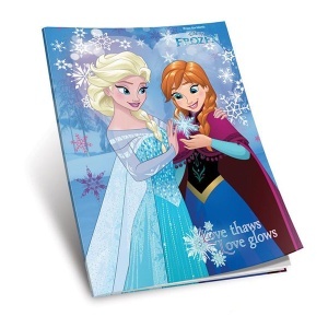 Sveska Frozen Love glows A5 meki povez dve linije 68217-2l