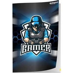 Sveska Gamer A4 meki povez na linije UNL-0808l