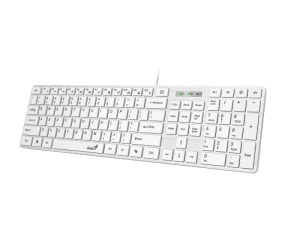 Tastatura Genius SlimStar 126 USB US bela - Img 4