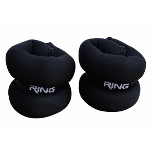 Tegovi sa čičkom crni 2x4kg Ring RX AW 2201-4