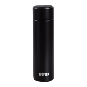Termos boca LED 280ml mat crna Noveen NOTB2110 - Img 1