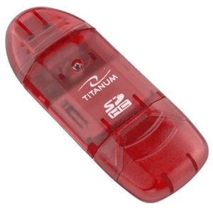 Titanum univerzalni čitač kartica SDHC TA101R