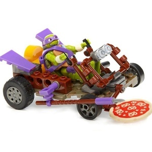 TMNT MEGA BLOKS RACERS DMX36-996B 37967 - Img 2