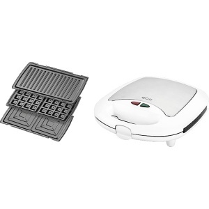 Toster za sendviče S 399 3 u 1 beli