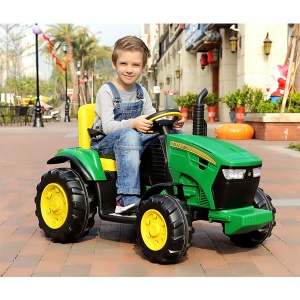 Traktor na akumulator Y-MB 996A John Deere 12V 062106 - Img 2