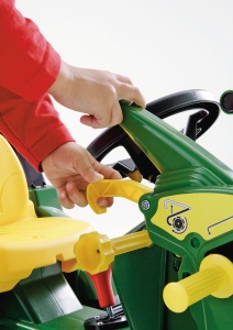 Traktor sa utovarivačem i gumenim točkovima Rolly Toys Farmtrac John Deere 7930 CO710126 - Img 3