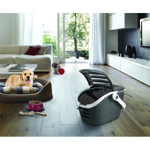 Transporter za kućne ljubimce grafit 51x38x33cm Curver CU 00616-P15 - Img 4