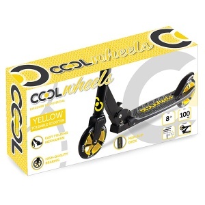 Trotinet Mini crno žuti Cool Wheels 758345 - Img 2