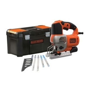 Ubodna testera u koferu 650 W + 5 listova Black+Decker BES610KA5