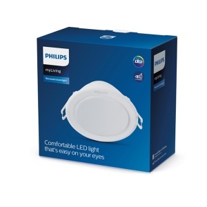 Ugradna spot svetiljka bela 1x6W 3000K Meson 080 Philips 59444/31/P1 - Img 2