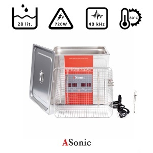 Ultrazvučna kada profesionalna 28L ASonic PRO 300S u6989