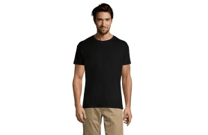Unisex majica sa kratkim rukavima crna Regent S 311.380.81.S